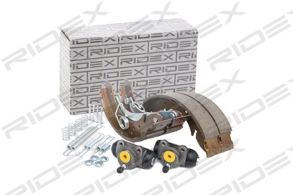 Ridex 3859B0005 Brake shoes with cylinders, set 3859B0005: Buy near me in Poland at 2407.PL - Good price!
