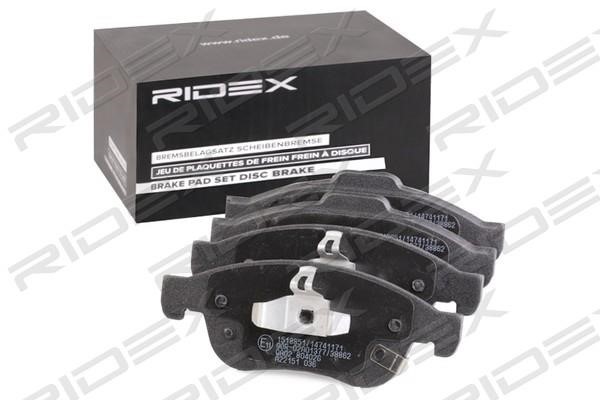 Ridex 402B1346 Brake Pad Set, disc brake 402B1346: Buy near me at 2407.PL in Poland at an Affordable price!