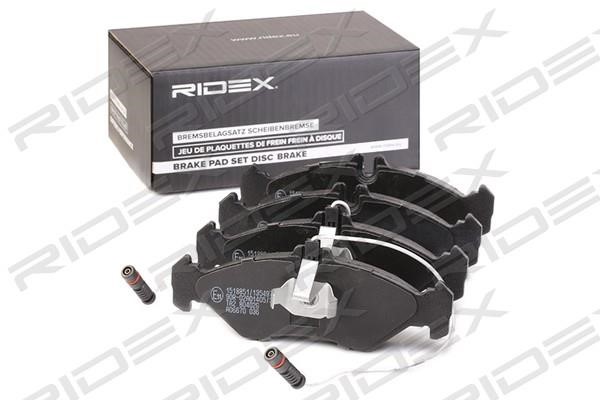 Ridex 402B1196 Тормозные колодки дисковые, комплект 402B1196: Купить в Польше - Отличная цена на 2407.PL!