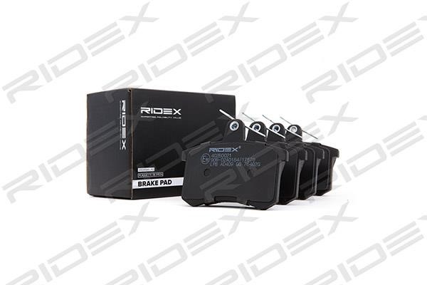 Ridex 402B0021 Brake Pad Set, disc brake 402B0021: Buy near me in Poland at 2407.PL - Good price!
