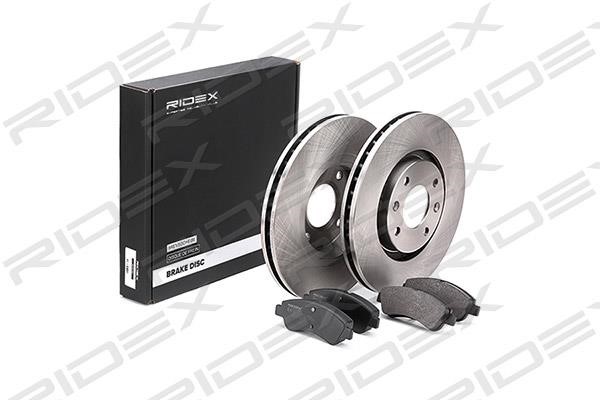 Ridex 3405B0192 Front ventilated brake discs with pads, set 3405B0192: Buy near me in Poland at 2407.PL - Good price!