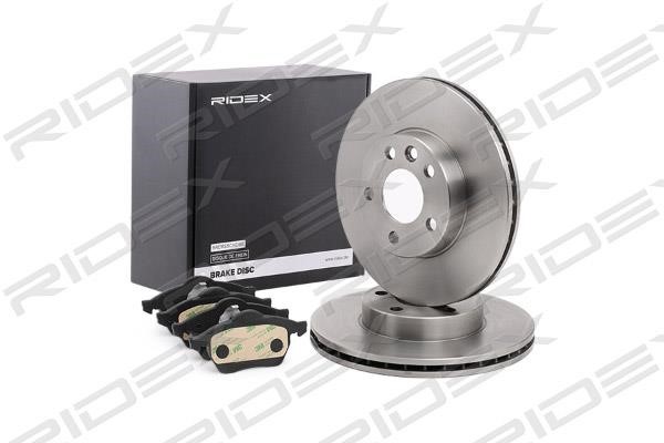 Ridex 3405B0364 Front ventilated brake discs with pads, set 3405B0364: Buy near me in Poland at 2407.PL - Good price!