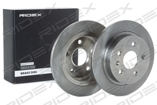 Ridex 3405B0473 Brake discs with pads rear non-ventilated, set 3405B0473: Buy near me in Poland at 2407.PL - Good price!