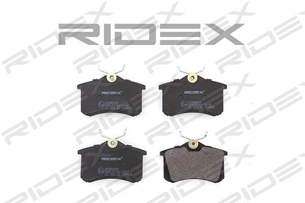 Ridex 402B0029 Тормозные колодки дисковые задние, комплект 402B0029: Отличная цена - Купить в Польше на 2407.PL!