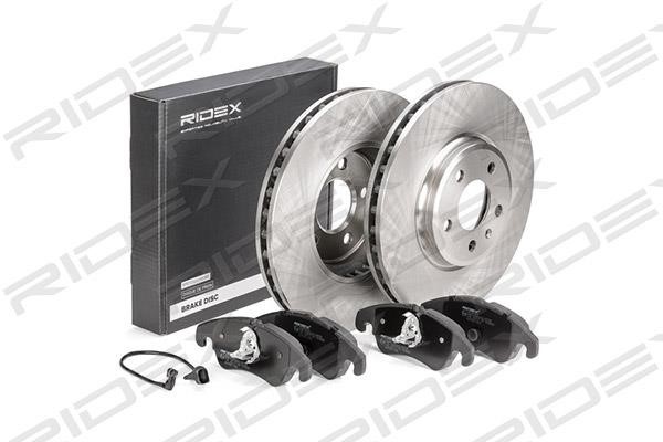 Ridex 3405B0103 Front ventilated brake discs with pads, set 3405B0103: Buy near me at 2407.PL in Poland at an Affordable price!