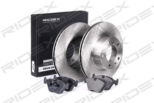 Ridex 3405B0256 Front ventilated brake discs with pads, set 3405B0256: Buy near me in Poland at 2407.PL - Good price!