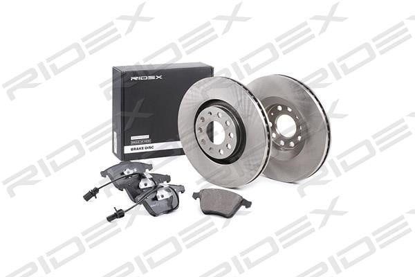 Ridex 3405B0193 Front ventilated brake discs with pads, set 3405B0193: Buy near me in Poland at 2407.PL - Good price!