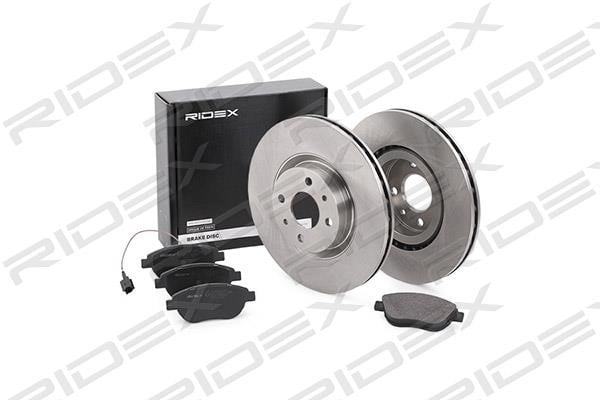 Ridex 3405B0153 Front ventilated brake discs with pads, set 3405B0153: Buy near me at 2407.PL in Poland at an Affordable price!