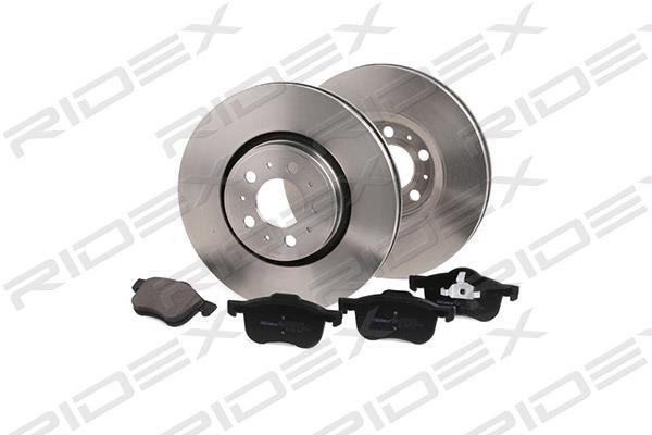 Ridex 3405B0073 Front ventilated brake discs with pads, set 3405B0073: Buy near me in Poland at 2407.PL - Good price!