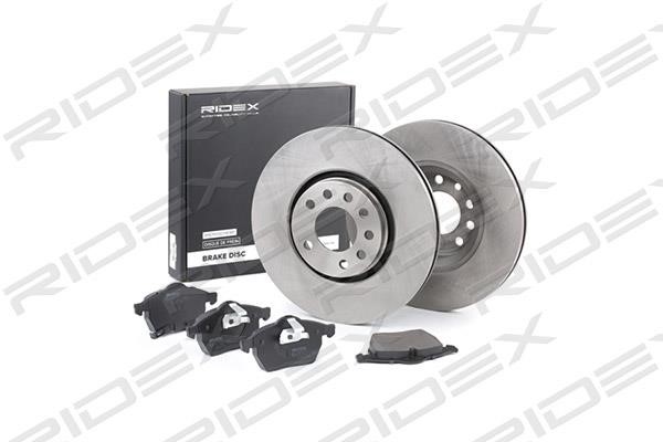 Ridex 3405B0264 Front ventilated brake discs with pads, set 3405B0264: Buy near me in Poland at 2407.PL - Good price!