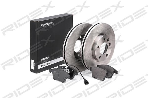 Ridex 3405B0137 Front ventilated brake discs with pads, set 3405B0137: Buy near me in Poland at 2407.PL - Good price!