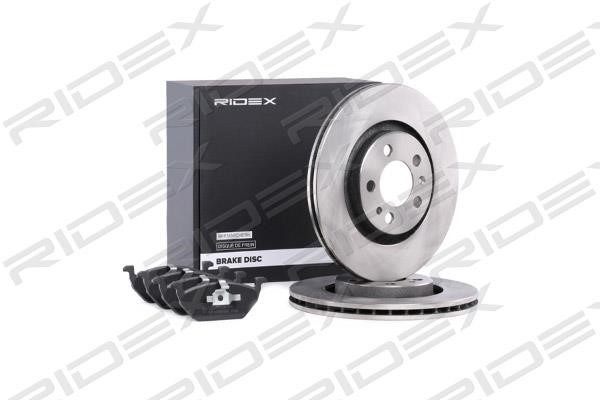 Ridex 3405B0358 Front ventilated brake discs with pads, set 3405B0358: Buy near me in Poland at 2407.PL - Good price!