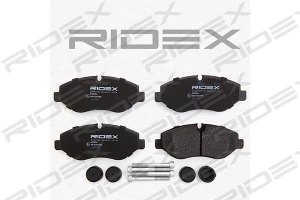 Ridex 402B0126 Тормозные колодки дисковые, комплект 402B0126: Отличная цена - Купить в Польше на 2407.PL!