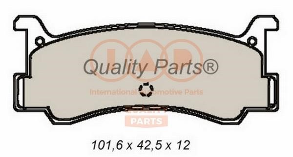 IAP 704-11022 Brake Pad Set, disc brake 70411022: Buy near me in Poland at 2407.PL - Good price!