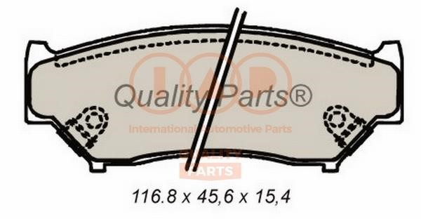 IAP 704-16051 Brake Pad Set, disc brake 70416051: Buy near me in Poland at 2407.PL - Good price!