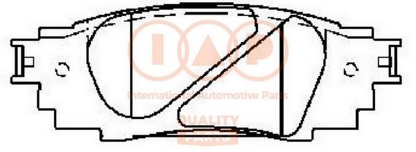 IAP 704-17241 Brake Pad Set, disc brake 70417241: Buy near me in Poland at 2407.PL - Good price!