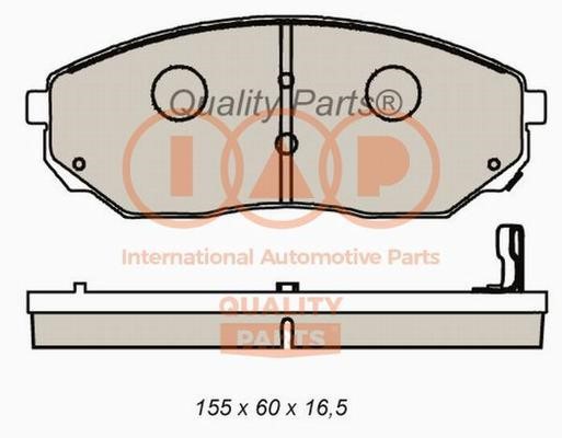 IAP 704-21083X Brake Pad Set, disc brake 70421083X: Buy near me in Poland at 2407.PL - Good price!