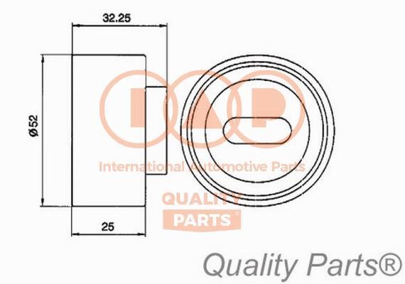 IAP 127-11010 Tensioner pulley, timing belt 12711010: Buy near me in Poland at 2407.PL - Good price!