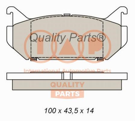 IAP 704-11055X Brake Pad Set, disc brake 70411055X: Buy near me in Poland at 2407.PL - Good price!