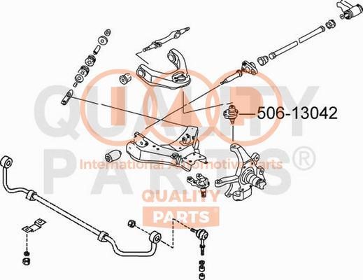 IAP 506-13042 Ball joint 50613042: Buy near me in Poland at 2407.PL - Good price!