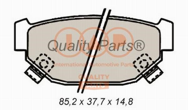 IAP 704-15022 Brake Pad Set, disc brake 70415022: Buy near me in Poland at 2407.PL - Good price!