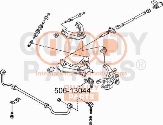 IAP 506-13044 Ball joint 50613044: Buy near me in Poland at 2407.PL - Good price!