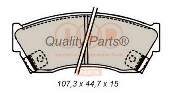 IAP 704-22040 Brake Pad Set, disc brake 70422040: Buy near me in Poland at 2407.PL - Good price!