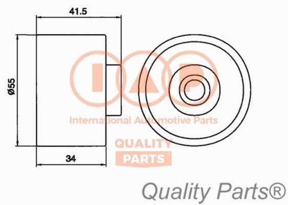IAP 127-21055 Tensioner pulley, timing belt 12721055: Buy near me in Poland at 2407.PL - Good price!