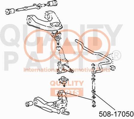 IAP 508-17050 Stabiliser Mounting 50817050: Buy near me in Poland at 2407.PL - Good price!