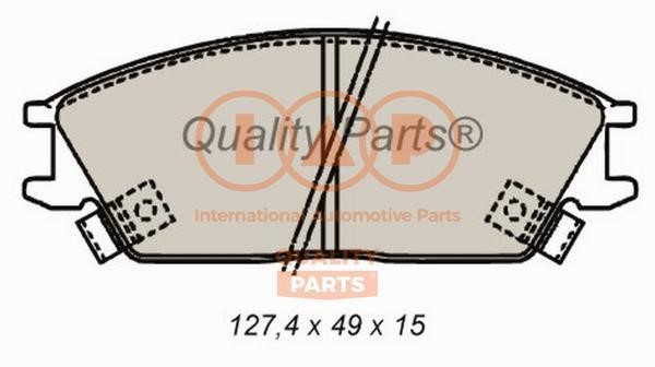 IAP 704-07045X Brake Pad Set, disc brake 70407045X: Buy near me in Poland at 2407.PL - Good price!