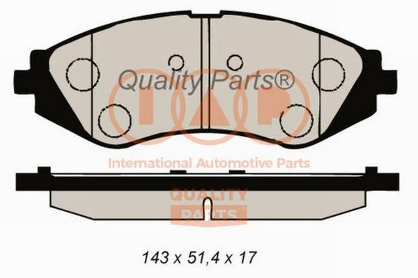 IAP 704-20034 Brake Pad Set, disc brake 70420034: Buy near me in Poland at 2407.PL - Good price!