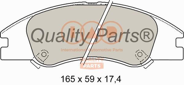 IAP 704-21042G Brake Pad Set, disc brake 70421042G: Buy near me in Poland at 2407.PL - Good price!