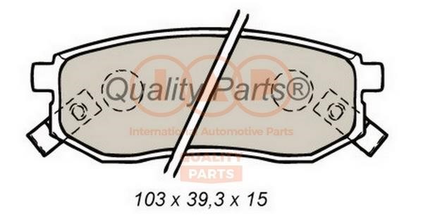 IAP 704-21045 Brake Pad Set, disc brake 70421045: Buy near me in Poland at 2407.PL - Good price!