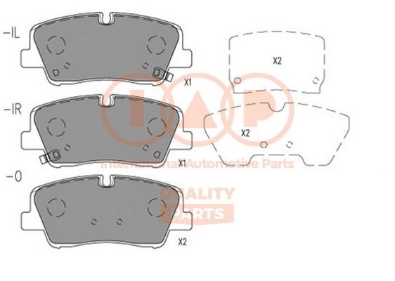 IAP 704-07162 Brake Pad Set, disc brake 70407162: Buy near me in Poland at 2407.PL - Good price!