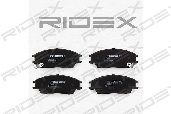 Ridex 402B0132 Brake Pad Set, disc brake 402B0132: Buy near me in Poland at 2407.PL - Good price!