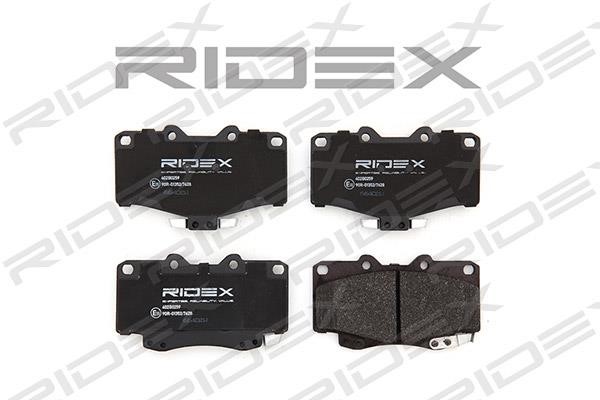 Ridex 402B0259 Brake Pad Set, disc brake 402B0259: Buy near me in Poland at 2407.PL - Good price!