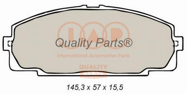 IAP 704-17064 Brake Pad Set, disc brake 70417064: Buy near me in Poland at 2407.PL - Good price!