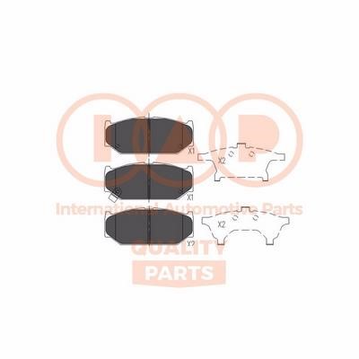 IAP 704-16067X Brake Pad Set, disc brake 70416067X: Buy near me in Poland at 2407.PL - Good price!