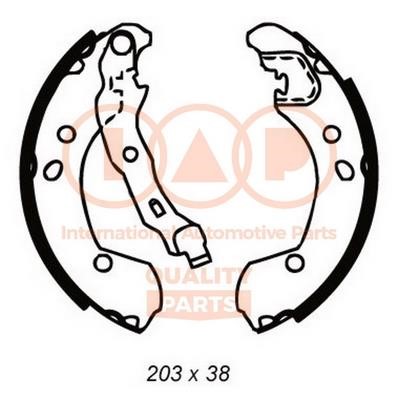 IAP 705-13093 Brake shoe set 70513093: Buy near me in Poland at 2407.PL - Good price!