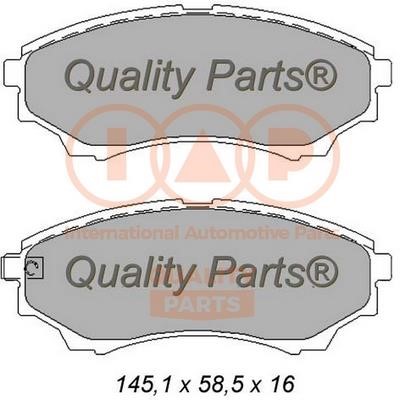 IAP 704-11073 Brake Pad Set, disc brake 70411073: Buy near me at 2407.PL in Poland at an Affordable price!