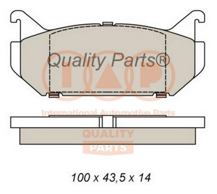 IAP 704-11055 Brake Pad Set, disc brake 70411055: Buy near me in Poland at 2407.PL - Good price!