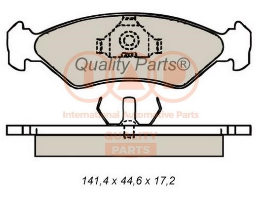 IAP 704-11012 Brake Pad Set, disc brake 70411012: Buy near me in Poland at 2407.PL - Good price!