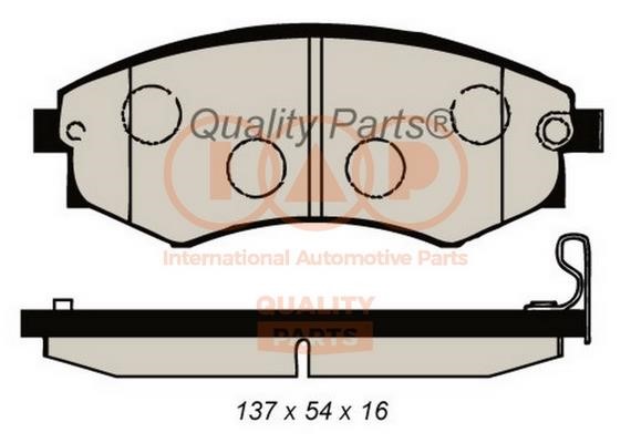 IAP 704-18030 Brake Pad Set, disc brake 70418030: Buy near me in Poland at 2407.PL - Good price!