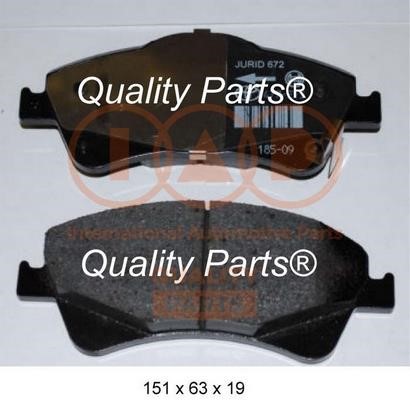 IAP 704-17198 Brake Pad Set, disc brake 70417198: Buy near me in Poland at 2407.PL - Good price!