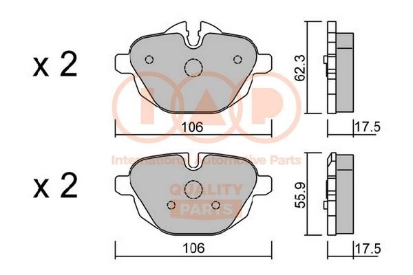 IAP 704-51131P Scheibenbremsbeläge, Set 70451131P: Kaufen Sie zu einem guten Preis in Polen bei 2407.PL!