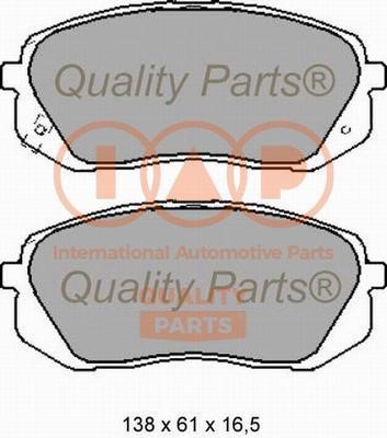 IAP 704-07002 Brake Pad Set, disc brake 70407002: Buy near me in Poland at 2407.PL - Good price!