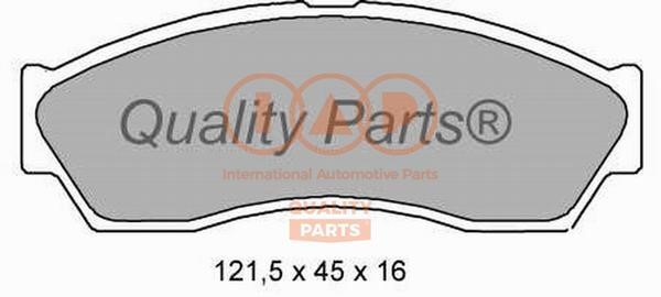 IAP 704-22041X Тормозные колодки дисковые, комплект 70422041X: Отличная цена - Купить в Польше на 2407.PL!