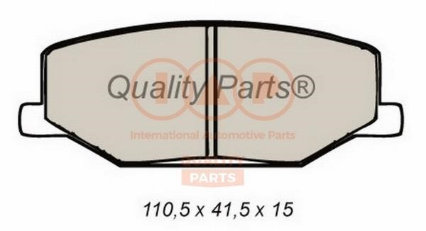 IAP 704-16020 Brake Pad Set, disc brake 70416020: Buy near me in Poland at 2407.PL - Good price!