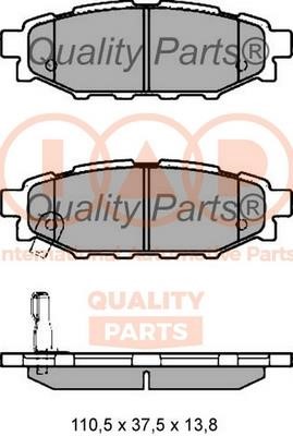 IAP 704-15052 Brake Pad Set, disc brake 70415052: Buy near me in Poland at 2407.PL - Good price!