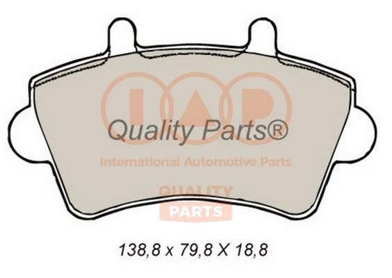 IAP 704-13160 Тормозные колодки дисковые, комплект 70413160: Отличная цена - Купить в Польше на 2407.PL!